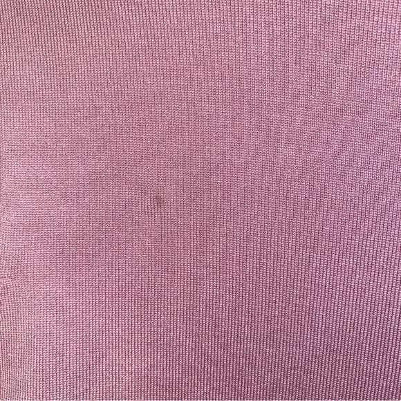 RAFAEL Sleeveless Top Women’s Size Medium Rose Pink Polka Dot Accents Silk Blend - Picture 2 of 6